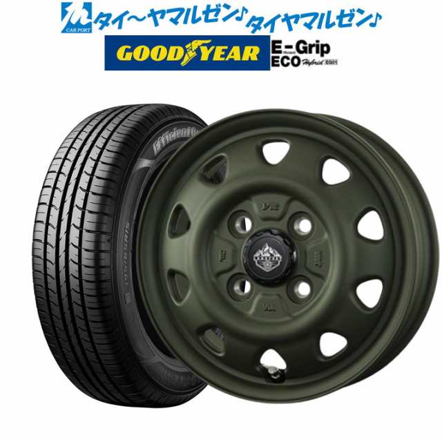 トピー ランドフット SWZ 14インチ 4.5J グッドイヤー エフィシエント グリップ エコ EG01 155/65R14 サマータイヤ  ホイール4本セットの通販はau PAY マーケット - カーポートマルゼン | au PAY マーケット－通販サイト