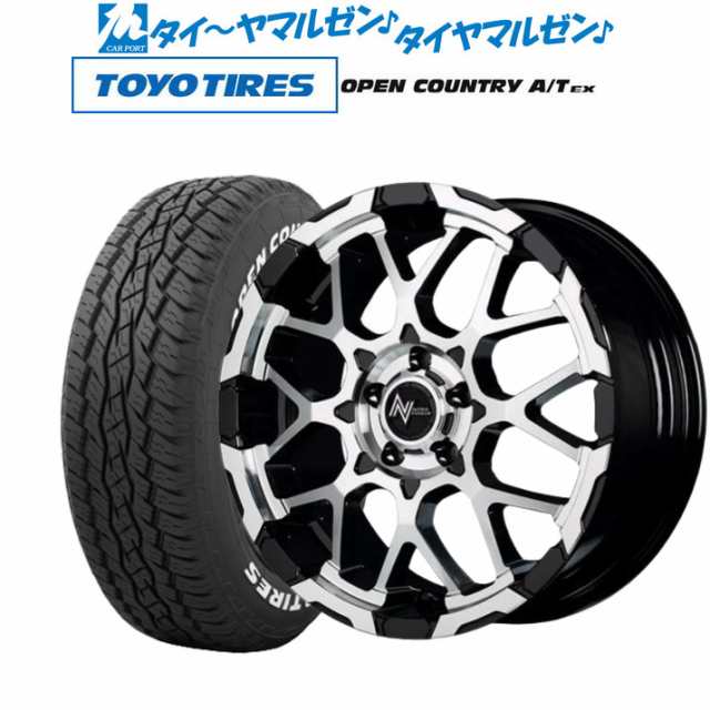 MID ナイトロパワー M28 バレット S 18インチ 7.0J トーヨータイヤ オープンカントリー A/T EX  235/60R18 サマータイヤ ホイール4本セッの通販は