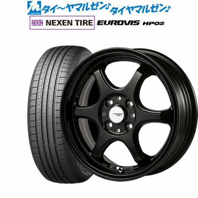 5ZIGEN ゴジゲン プロレーサー キャノンボール 16インチ 6.0J NEXEN ネクセン ロードストーン ユーロビズ HP02 215/65R16 サマータイヤ