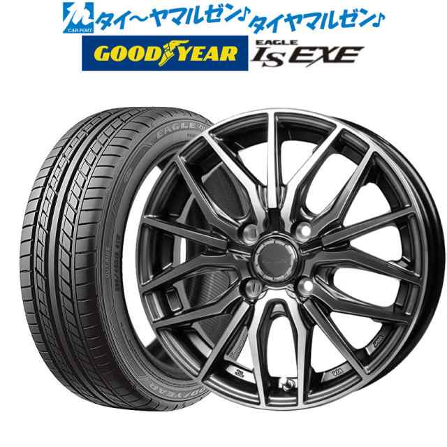 サマータイヤ ホイール4本セット ホットスタッフ プレシャス アスト M4 ガンメタポリッシュ(GM/P) 17インチ 6.5J グッドイヤー イーグル の通販は