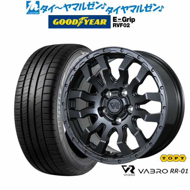 トピー ヴァブロ RR-01 16インチ 7.0J グッドイヤー エフィシエント グリップ RVF02 215/65R16 サマータイヤ ホイール4本セット