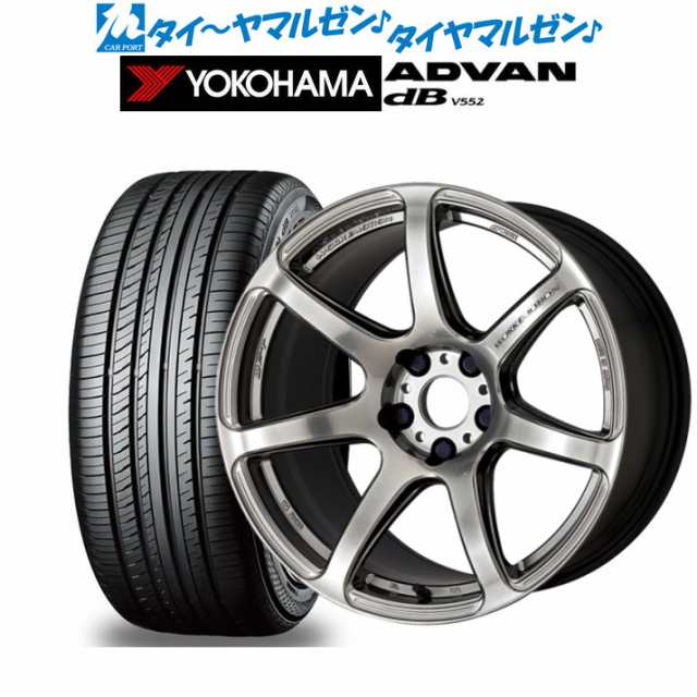 ご注意ください 保証書追加 WORK EMOTION T7R 4本セット 245/40/18