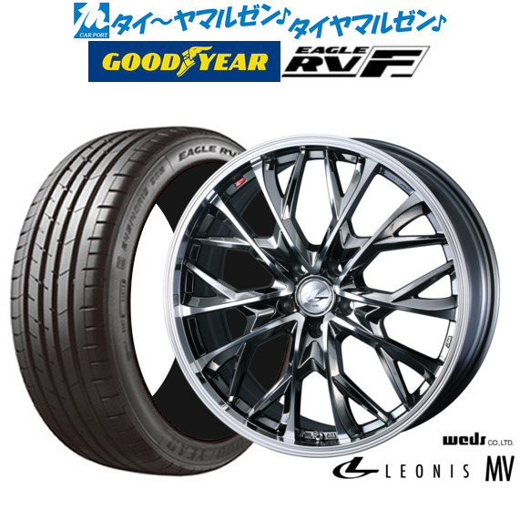 LEONIS アルミ　ホイール 245/35R20 GOOD YEAR 22年 LEONIS アルミ ホイール 245/35R20 GOOD YEAR 22年 ウェッズ レオニス