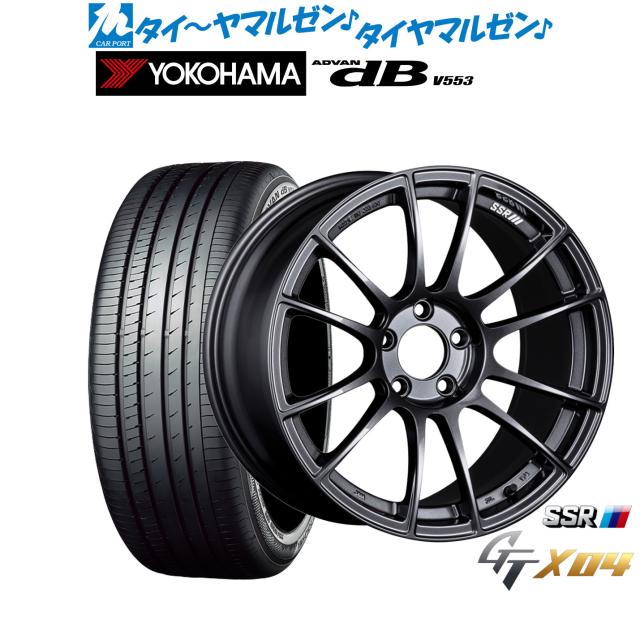 タナベ SSR GT X04 19インチ 8.5J ヨコハマ ADVAN アドバン dB(V553