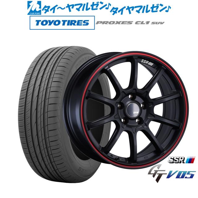 タナベ SSR GT V05 19インチ 8.0J トーヨータイヤ プロクセス PROXES CL1 SUV  225/55R19 サマータイヤ ホイール4本セットの通販は