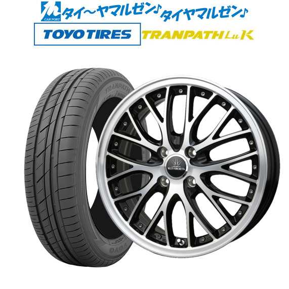 BADX ロクサーニ マルチフォルケッタ MS3 15インチ 4.5J トーヨータイヤ トランパス LuK  165/55R15 サマータイヤ ホイール4本セットの通販は