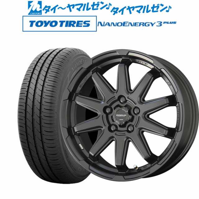 KYOHO サーキュラー C10S 17インチ 7.0J トーヨータイヤ NANOENERGY ナノエナジー 3プラス 215/55R17  サマータイヤ ホイール4本セット｜au PAY マーケット