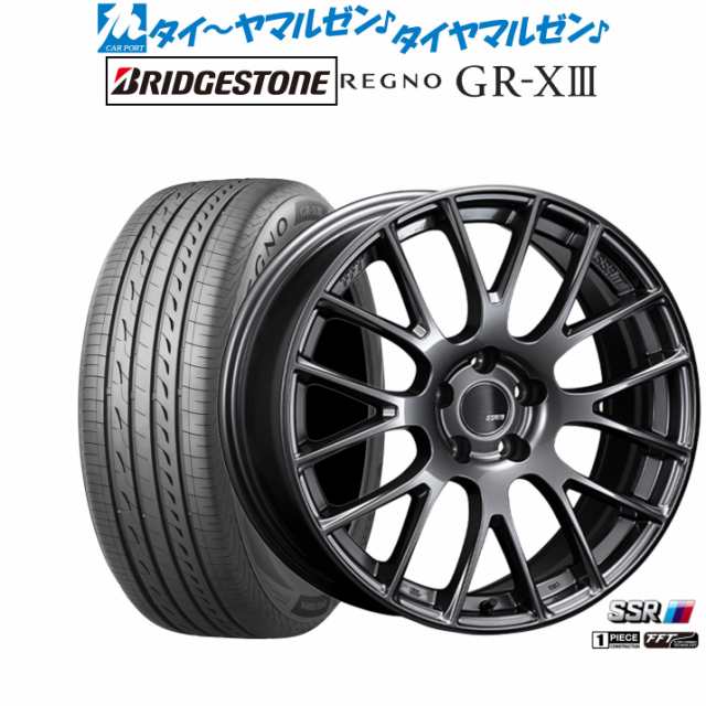 タナベ SSR GT V04 18インチ 7.5J ブリヂストン REGNO レグノ GR-XIII(GR-X3) 225/40R18 サマータイヤ  ホイール4本セットの通販はau PAY マーケット - カーポートマルゼン | au PAY マーケット－通販サイト