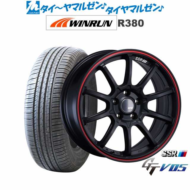 タナベ SSR GT V05 18インチ 7.5J WINRUN ウインラン R380 235/60R18 サマータイヤ ホイール4本セットの通販は