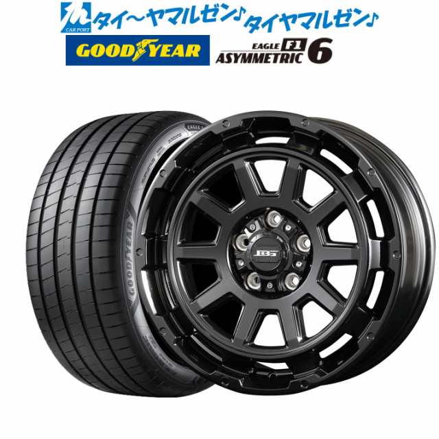 コーセイ ボトムガルシア ディグレ 17インチ 7.0J グッドイヤー イーグル F1 アシメトリック6 225/45R17 サマータイヤ ホイール4本セットの通販は
