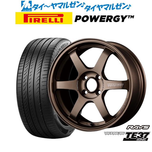RAYS TE37 SONICブロンズ&POTENZA アドレナリン 16インチ RAYS TE37 SONICブロンズ&POTENZA アドレナリン 16インチ RAYS