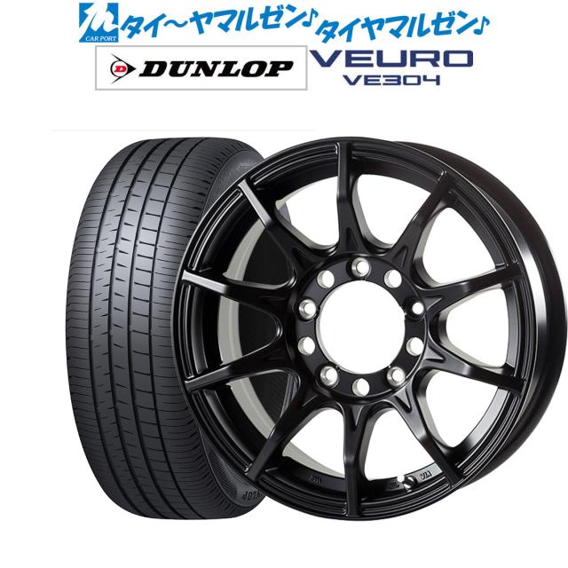 5ZIGEN ゴジゲン ブラックマン ジーアイ 17インチ 6.5J ダンロップ VEURO ビューロ VE304 215/60R17 サマータイヤ ホイール4本セットの通販は