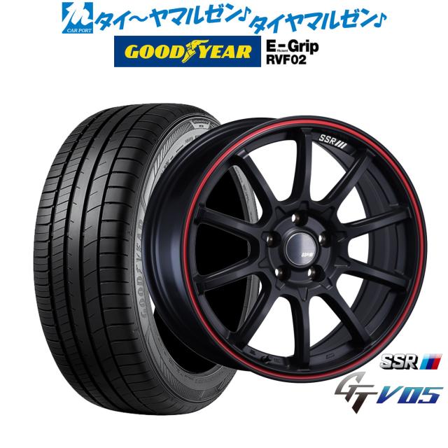 タナベ SSR GT V05 18インチ 7.5J グッドイヤー エフィシエント グリップ RVF02 225/55R18 サマータイヤ ホイール4本セットの通販は 189,500円