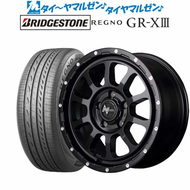 MID ナイトロパワー M10 パーシング S 17インチ 7.0J ブリヂストン REGNO レグノ GR-XIII(GR-X3) 215/50R17 サマータイヤ ホイール4本セの通販は