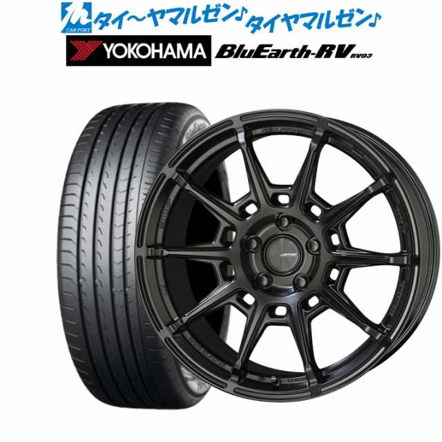 KYOHO AME ガレルナ レフィーノ 18インチ 7.5J ヨコハマ BluEarth ブルーアース RV03(RV-03) 225/60R18 サマータイヤ ホイール4本セットの通販は