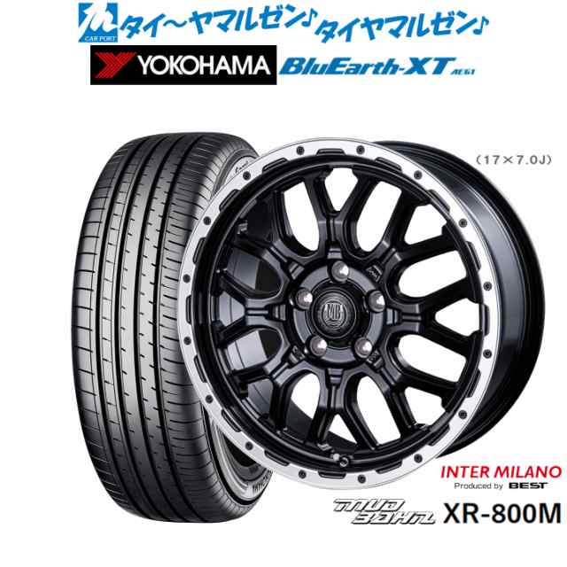 インターミラノ マッドバーン XR-800M 16インチ 6.5J ヨコハマ BluEarth ブルーアース XT (AE61)