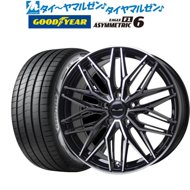 ホットスタッフ プレシャス アスト M3 17インチ 6.5J グッドイヤー イーグル F1 アシメトリック6 215/45R17 サマータイヤ ホイール4本セット