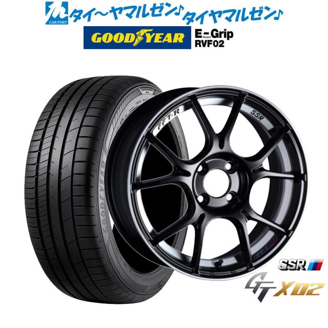タナベ SSR GT X02 16インチ 6.5J グッドイヤー エフィシエント グリップ RVF02 185/55R16 サマータイヤ ホイール4本セット