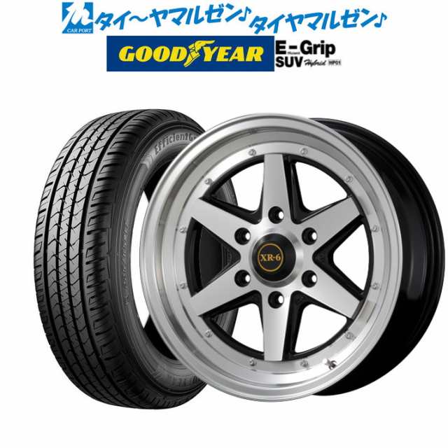 ファブレス ヴァローネ XR-6 (1P) 17インチ 6.5J グッドイヤー エフィシエント グリップ SUV HP01 215/60R17  サマータイヤ ホイール4本セの通販はau PAY マーケット - カーポートマルゼン | au PAY マーケット－通販サイト