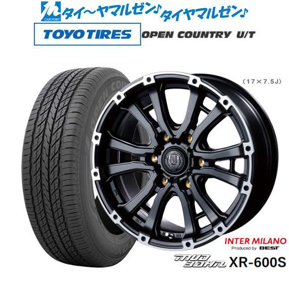 インターミラノ マッドバーン XR-600S 16インチ 6.5J トーヨータイヤ オープンカントリー U/T 215/65R16 サマータイヤ ホイール4本セッの通販は