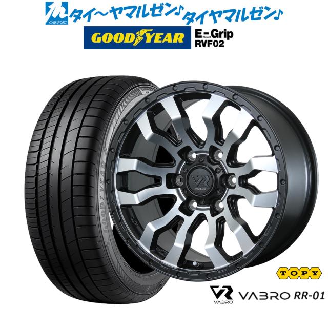 トピー ヴァブロ RR-01 16インチ 6.5J グッドイヤー エフィシエント グリップ RVF02 215/65R16 サマータイヤ ホイール4本セット