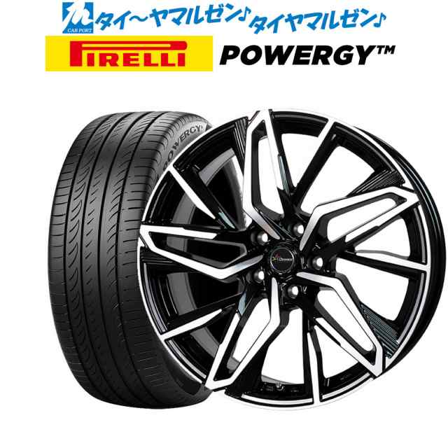 ホットスタッフ クロノス CH-112 15インチ 6.0J ピレリ POWERGY (パワジー) 195/60R15 サマータイヤ ホイール4本セット