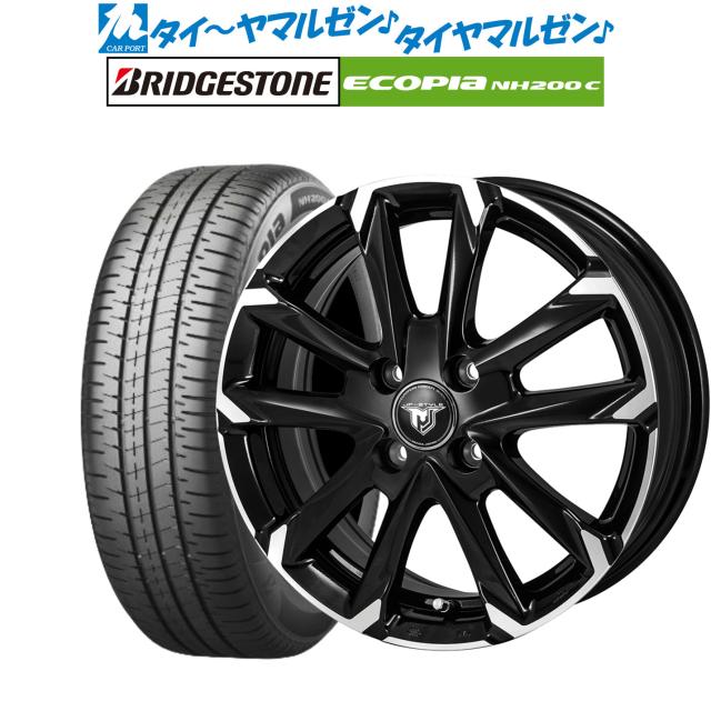 モンツァ JP STYLE MJ-V 13インチ 4.0J ブリヂストン ECOPIA エコピア NH200C 155/70R13 サマータイヤ ホイール4本セット 50,880円