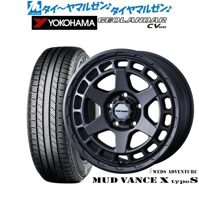 ウェッズ アドベンチャー マッドヴァンス X タイプS 16インチ 7.0J ヨコハマ GEOLANDAR ジオランダー CV (G058) 215/70R16 サマータイヤ ホイール4本セットの通販は 85,745円