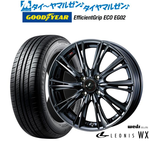 ウェッズ アドベンチャー キーラータクティクス 16インチ 6.5J グッドイヤー エフィシエント グリップ エコ EG02 215/65R16 サマータイヤ ホイール4本セット
