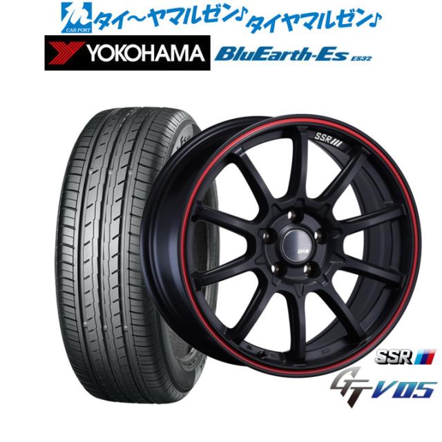 タナベ SSR GT V05 17インチ 7.0J ヨコハマ BluEarth-ES ブルーアースイーエス ES32 215/55R17 サマータイヤ ホイール4本セットの通販は