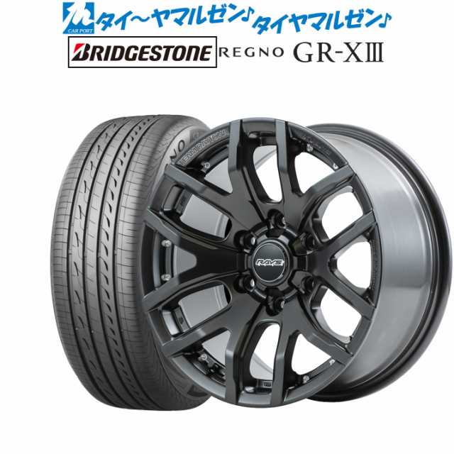 レイズ チームデイトナ F6ドライブ 18インチ 7.5J ブリヂストン REGNO ...