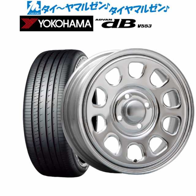 MLJ デイトナ SS 14インチ 5.0J ヨコハマ ADVAN アドバン dB(V553) 155 ...