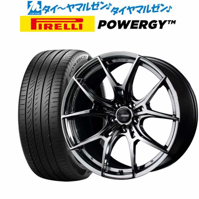 サマータイヤ ホイール4本セット レイズ グラムライツ 57 FXZ RBC/マシニング (SNJ) 18インチ 7.5J ピレリ POWERGY パワジー) 215/45R18の通販はau PAY マーケット カーポートマルゼン au PAY マーケット－通販サイト