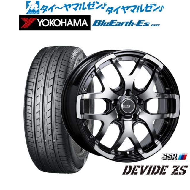 タナベ SSR ディバイド ZS 17インチ 7.0J ヨコハマ BluEarth-ES ブルーアースイーエス ES32 215/60R17 サマータイヤ ホイール4本セット 108,010円