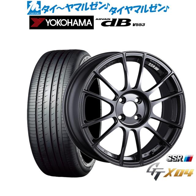 タナベ SSR GT X04 17インチ 7.0J ヨコハマ ADVAN アドバン dB(V553 