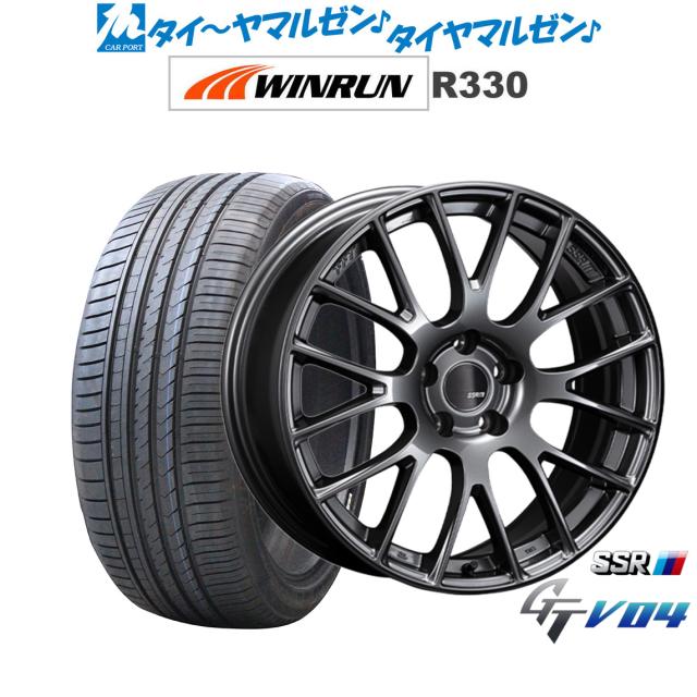 タナベ SSR GT V04 メタリックグレー 17インチ 7.0J WINRUN ウインラン