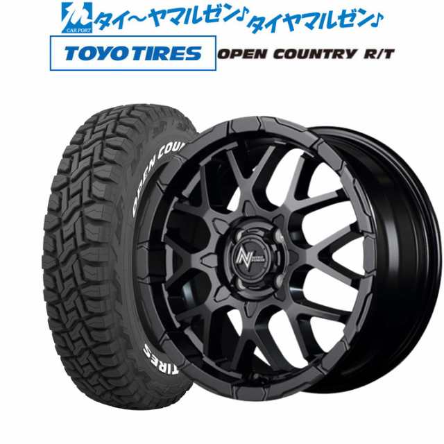 サマータイヤ ホイール4本セット MID ナイトロパワー M28 バレット KC