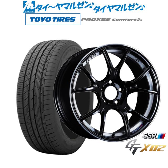 タナベ SSR GT X02 18インチ 7.5J トーヨータイヤ プロクセス PROXES Comfort 2s (コンフォート 2s) 225/45R18 サマータイヤ ホイール4本セット 117,550円