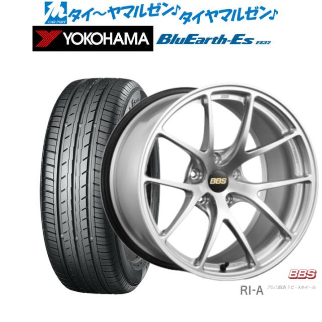 BBS JAPAN RI-A 18インチ 8.5J ヨコハマ BluEarth-ES ブルーアース 