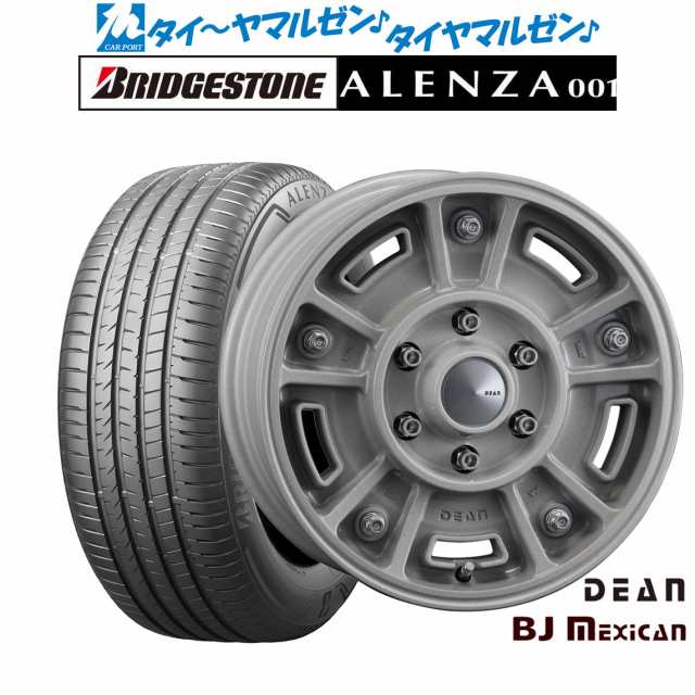 クリムソン ディーン BJ メキシカン 16インチ 6.5J ブリヂストン ALENZA アレンザ 001 215/65R16 サマータイヤ ホイール4本セットの通販は