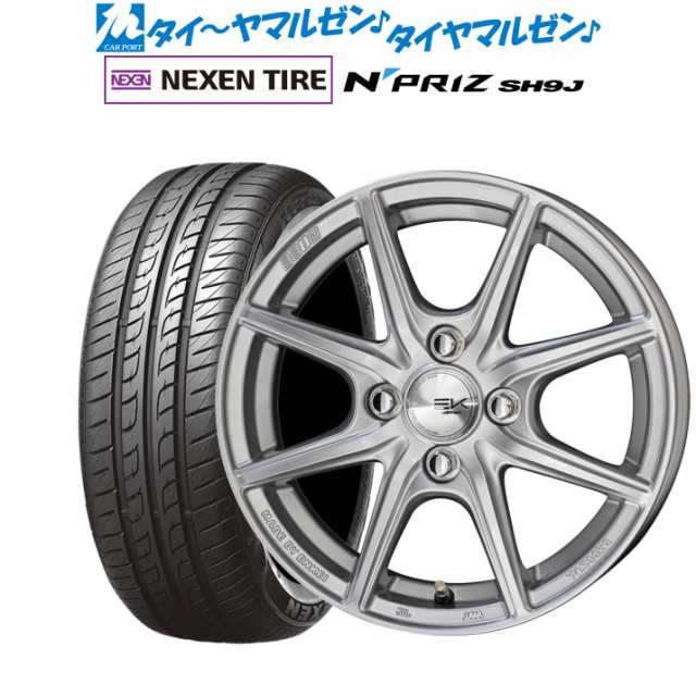 KYOHO ザイン EK 14インチ 4.5J NEXEN ネクセン N priz SH9J 165/55R14 サマータイヤ ホイール4本セット