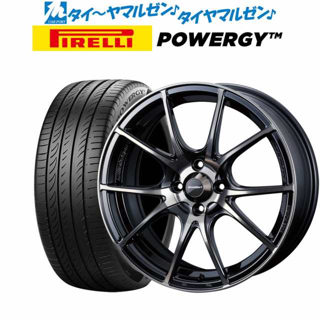 ウェッズ ウェッズスポーツ SA-10R 15インチ 6.0J ピレリ POWERGY (パワジー) 185/60R15 サマータイヤ ホイール4本セット