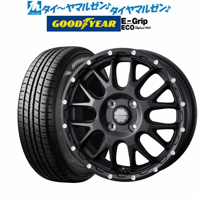 サマータイヤ ホイール4本セット ウェッズ アドベンチャー マッドヴァンス 08 フリントブラック 14インチ 4.5J グッドイヤー  エフィシエの通販はau PAY マーケット カーポートマルゼン au PAY マーケット－通販サイト