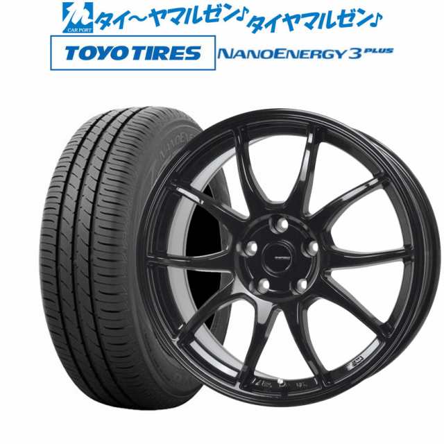 ホットスタッフ G.speed G-06 16インチ 6.5J トーヨータイヤ NANOENERGY ナノエナジー 3プラス  175/60R16 サマータイヤ ホイール4本セッの通販は