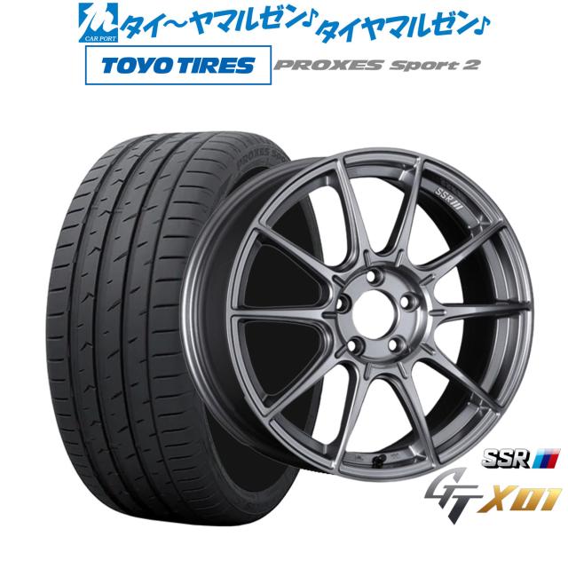 タナベ SSR GT X01 17インチ 7.0J トーヨータイヤ プロクセス PROXES スポーツ2 225/55R17 サマータイヤ ホイール4本セット