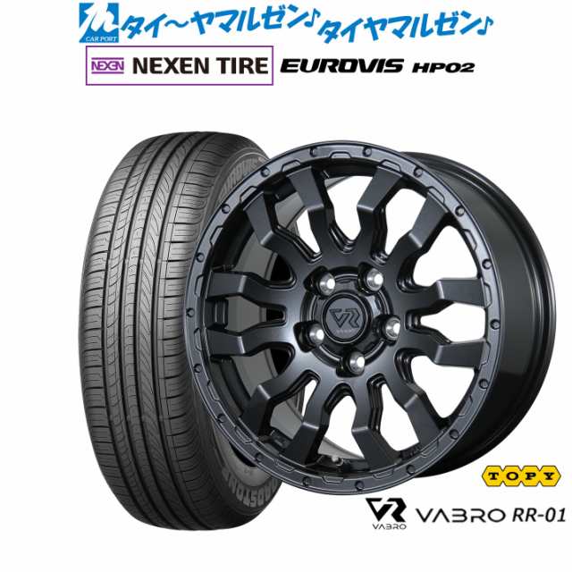 トピー ヴァブロ RR-01 16インチ 7.0J NEXEN ネクセン ロードストーン ユーロビズ HP02 215/65R16 サマータイヤ ホイール4本セット