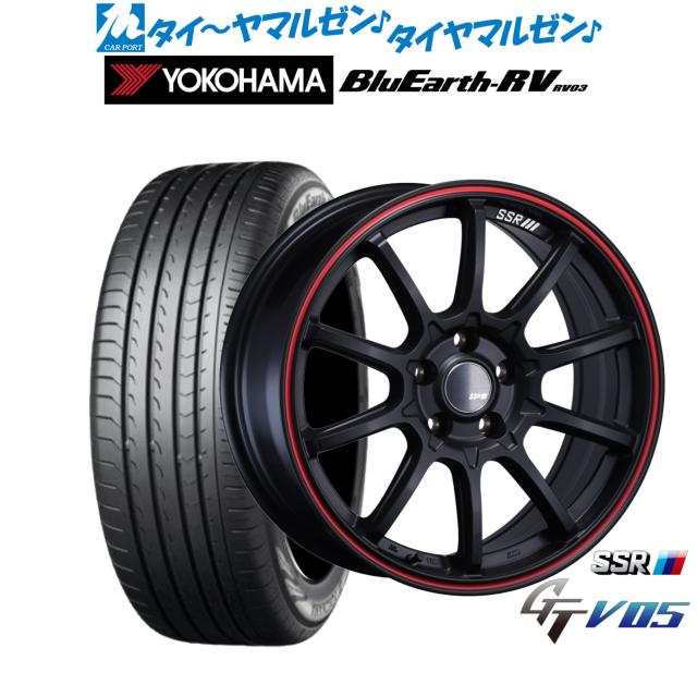 タナベ SSR GT V05 17インチ 7.0J ヨコハマ BluEarth ブルーアース 