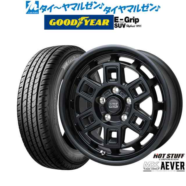 ホットスタッフ マッドクロス アイヴァー 16インチ 7.0J グッドイヤー エフィシエント グリップ SUV HP01 235/60R16 サマータイヤ ホイの通販は