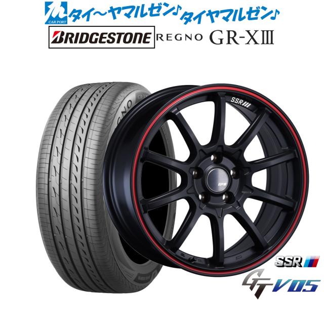 タナベ SSR GT V05 17インチ 7.0J ブリヂストン REGNO レグノ GR-XIII(GR-X3) 205/50R17 サマータイヤ ホイール4本セット