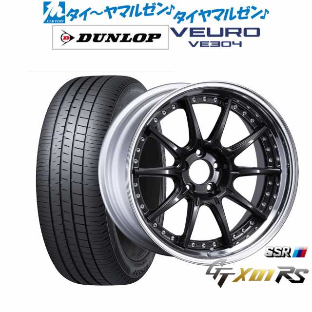 【40系アルファード/ヴェルファイア対応】タナベ SSR GT X01 RS 20インチ 8.5J ダンロップ VEURO ビューロ VE304 245/45R20 サマータイヤ ホイール4本セット